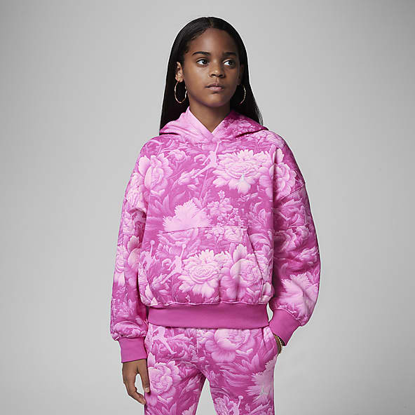 Black and pink nike sweatshirt shop